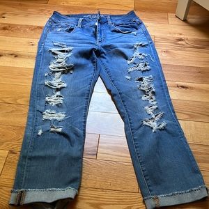 American Eagle Artist Crop Jeans